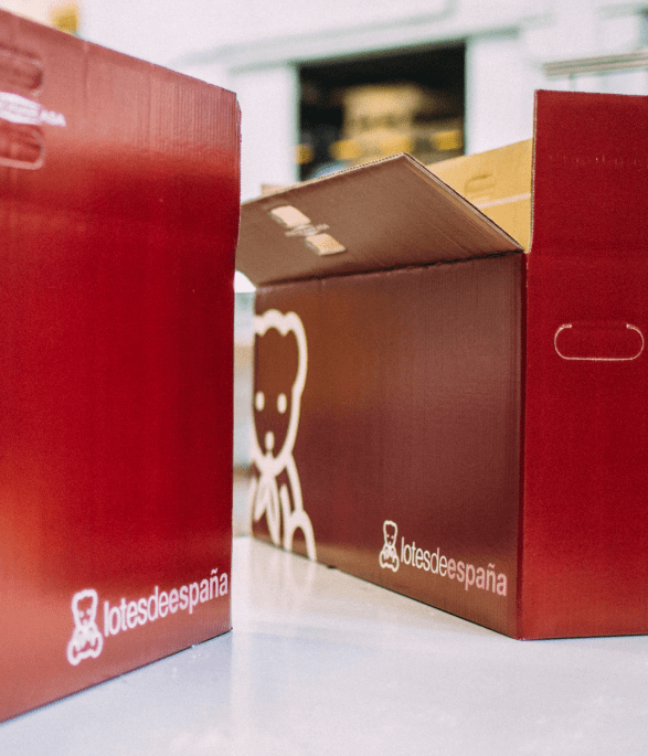 Cajas Lotes de España